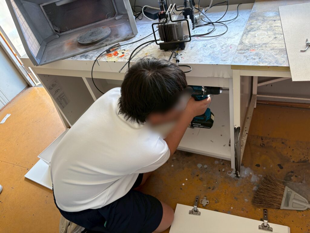 プラモデル　物入れ　小屋　趣味　整理収納　片付け　埼玉　鈴木　ゆり