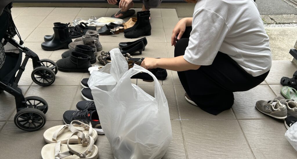 靴箱 整理収納 玄関 断捨離 片付け 家事 シェアリング 共働き 育休 快適暮らし