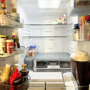 冷蔵庫　食料　清掃　掃除　整理収納　断捨離　食j品ロス　暮らし
